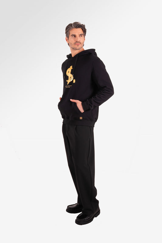 DOLLAR Hoodie Men Black