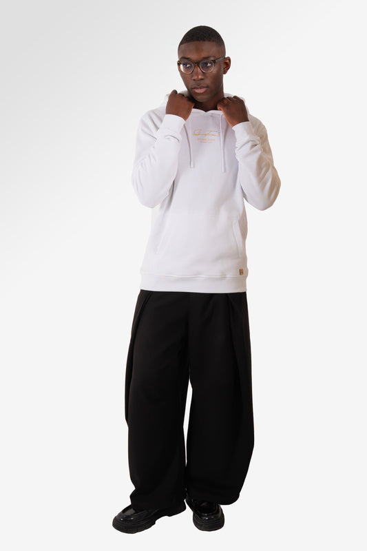 Signature Hoodie Men White