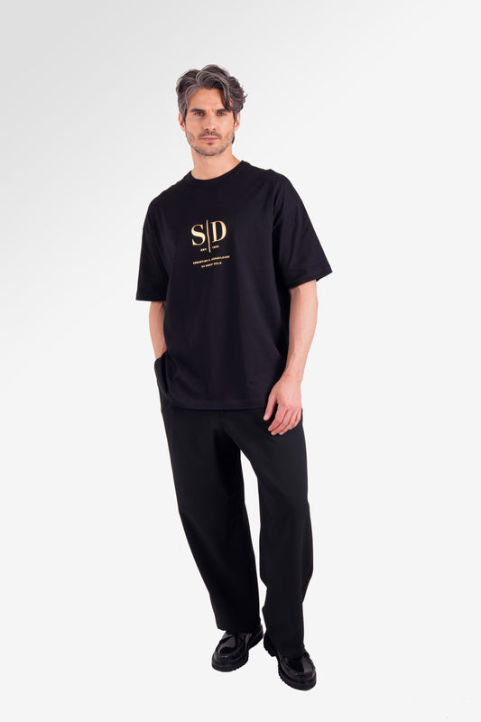 Logo T-Shirt Men Black