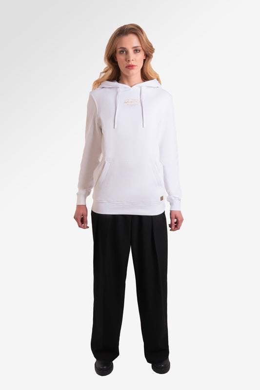 Signature Hoodie Women White