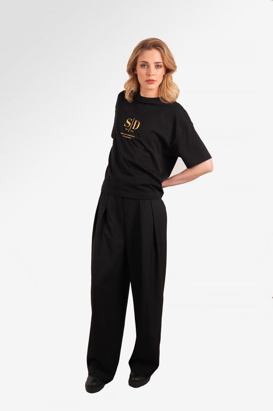 Logo T-Shirt Women Black